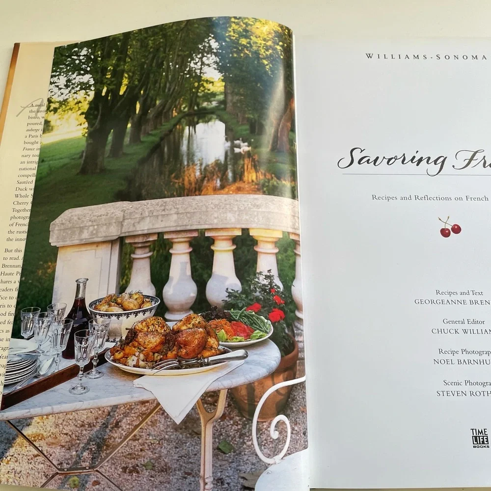 Williams Sonoma Savoring France cookbook
